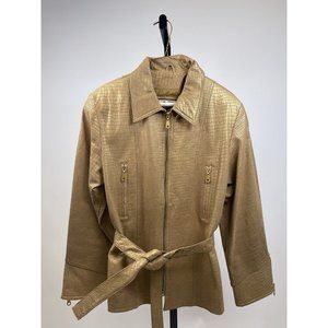 OTA Outertown Gold Zip Up Jacket